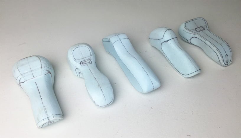 sketch model foam product prototype